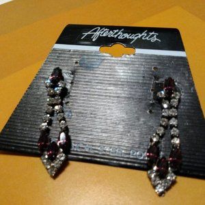 Afterthoughts Austrian Crystal Earrings